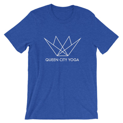 Queen City Yoga-Short - Sleeve Unisex T-Shirt