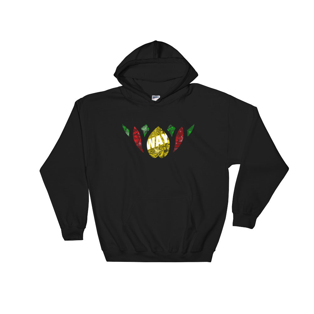 Rasta Lotus Hooded Sweatshirt