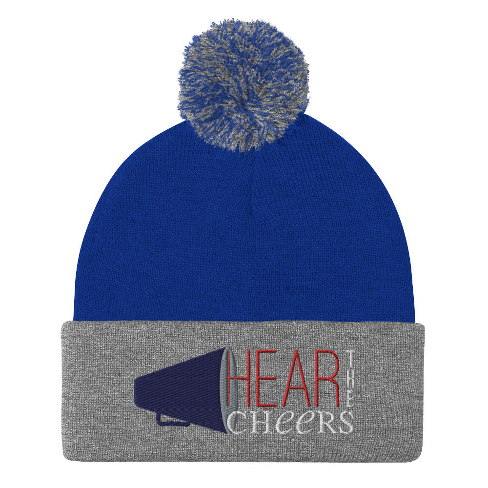 Hear The Cheers-Pom-Pom Beanie