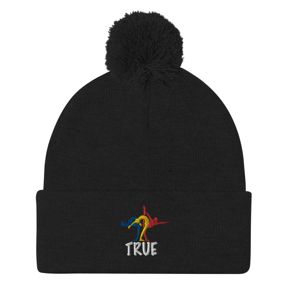 True Bikram Yoga-Pom-Pom Beanie