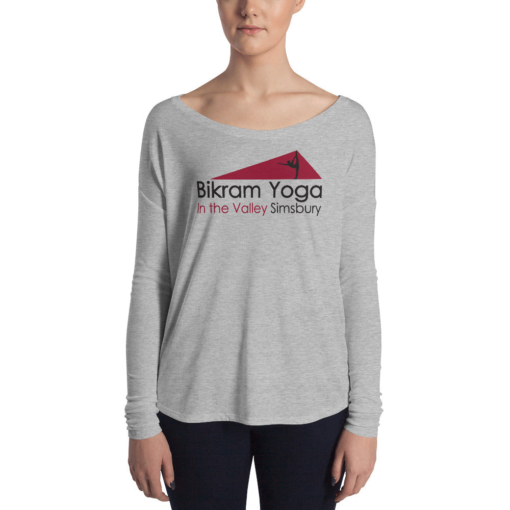 Bikram Yoga Simsbury-Ladies' Long Sleeve Tee