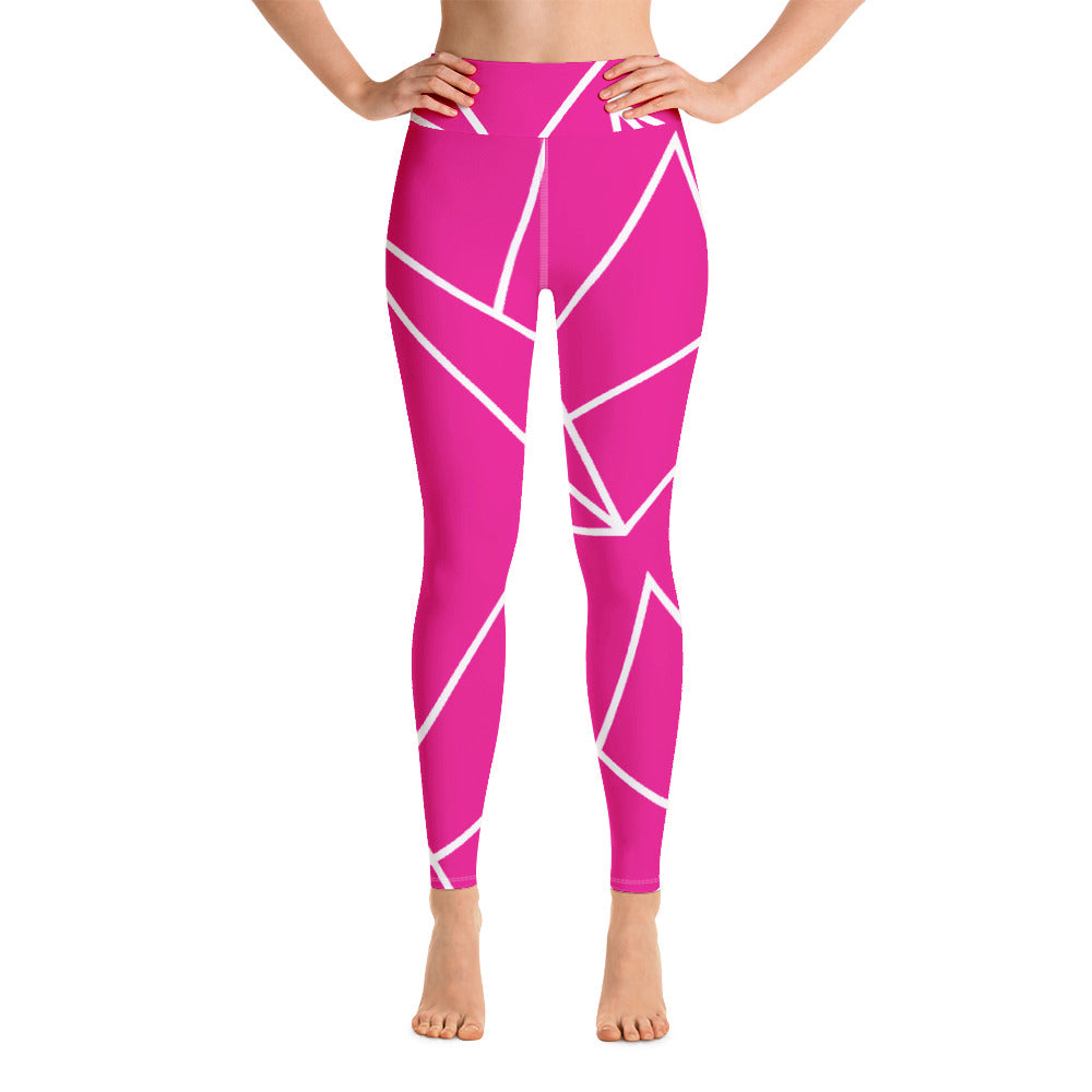 Queen City Yoga - Leggings 1 BL2 Pnk