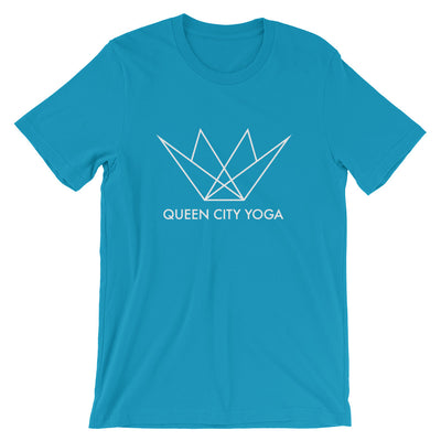 Queen City Yoga-Short - Sleeve Unisex T-Shirt