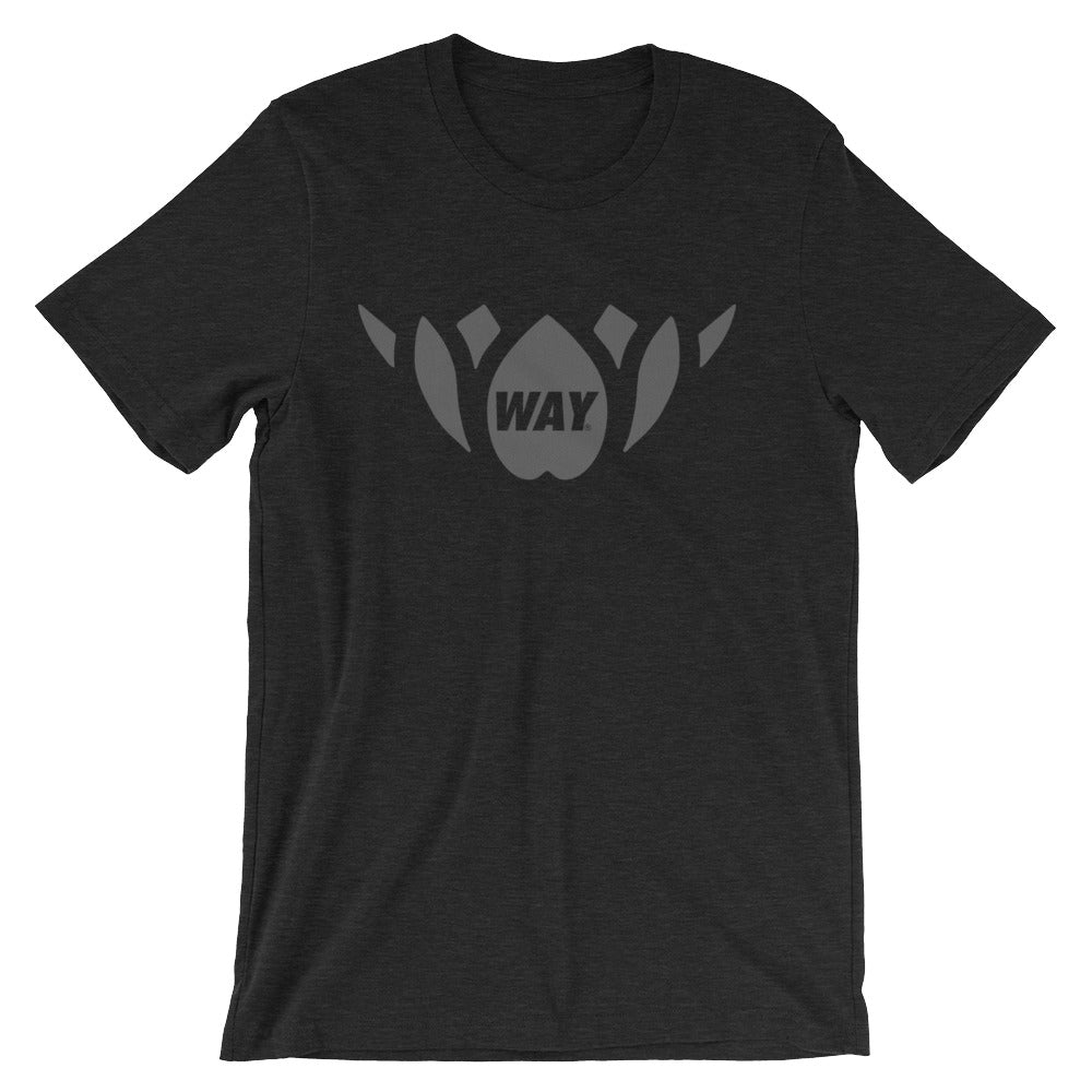 Gray Classic Lotus Tee Shirt