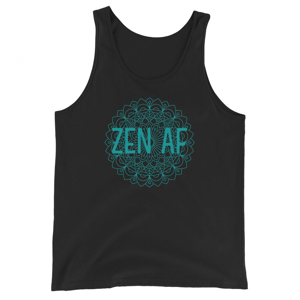 M3Yoga-Zen AF Back Logo-Unisex  Tank Top