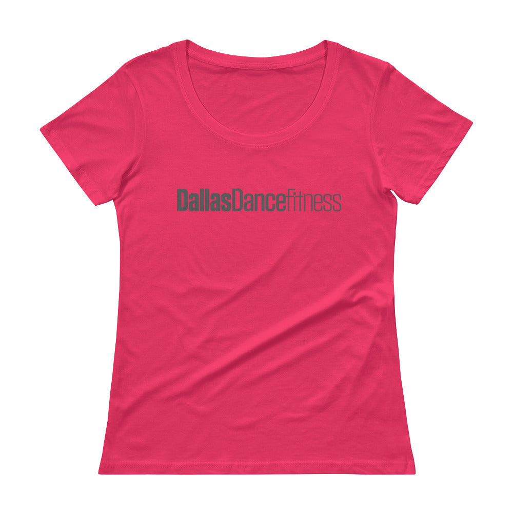 Dallas Dance Fitness Ladies' Scoopneck T-Shirt