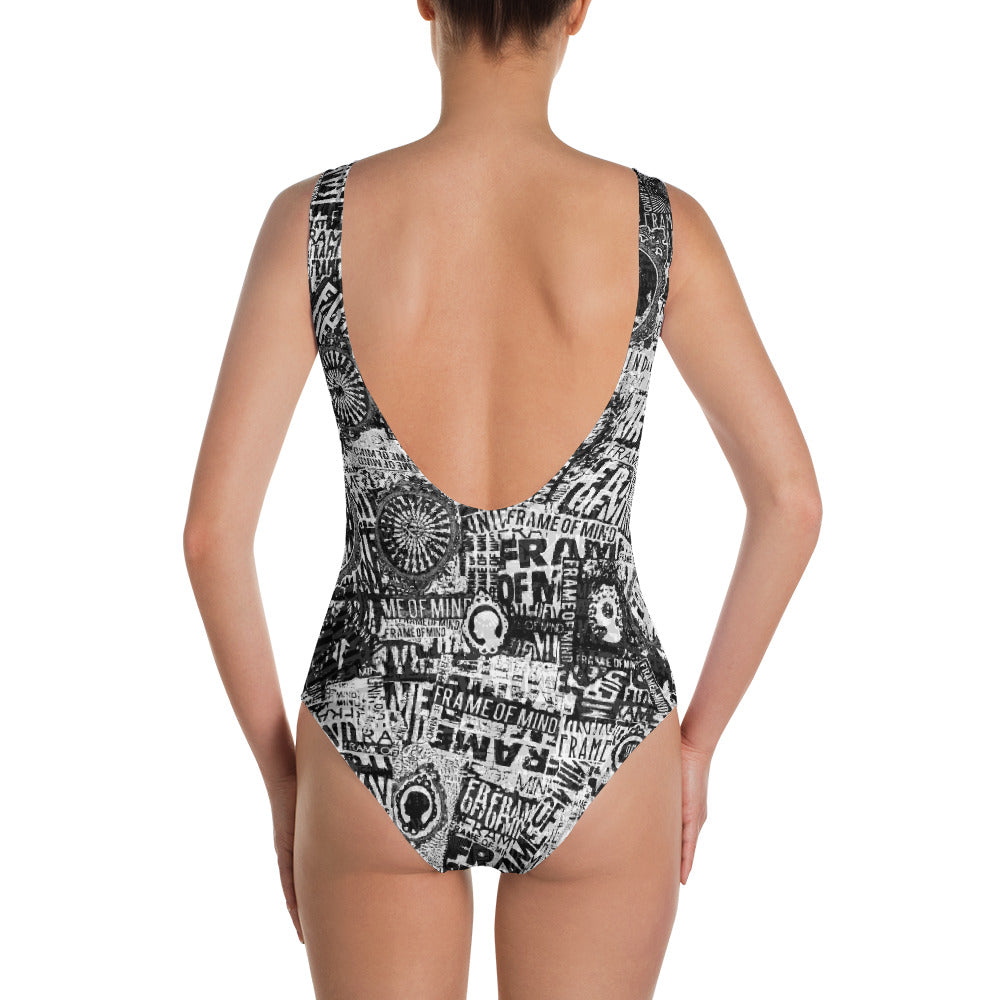 FoM B&W One-Piece Swimsuit