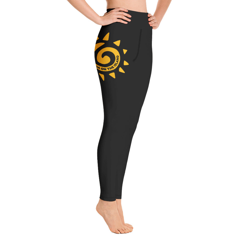 Hot Yoga On The Island-SH4 Leggings