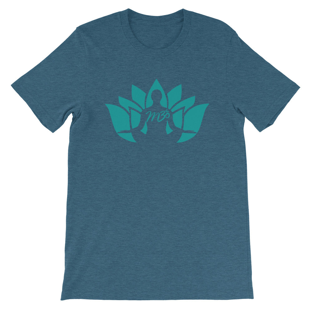 M3Yoga-Lotus-Short-Sleeve Unisex T-Shirt