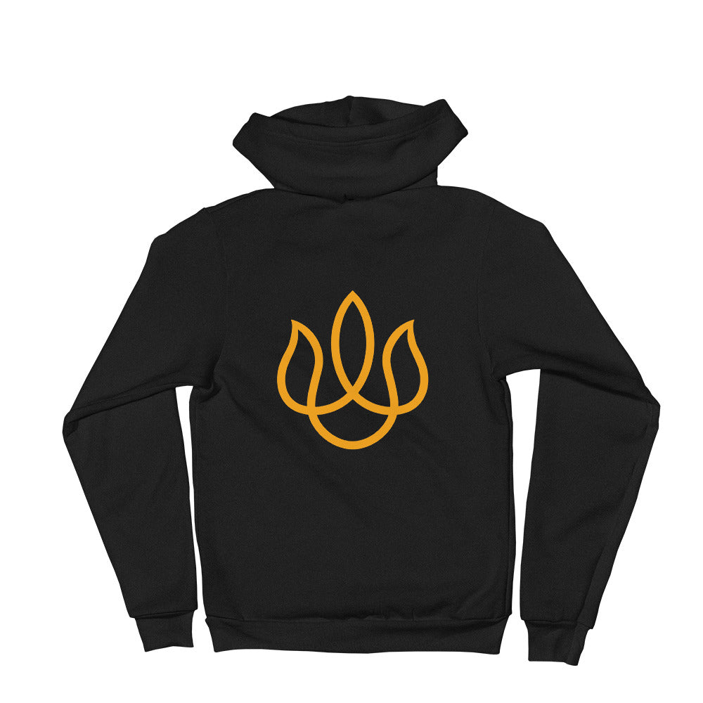 Original Hot Yoga Traverse City-Zip Hoodie