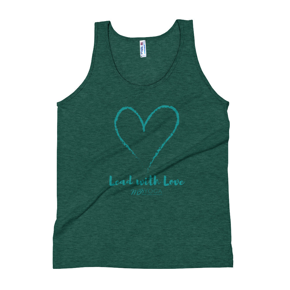 M3Yoga-Lead With Love Unisex Tank Top