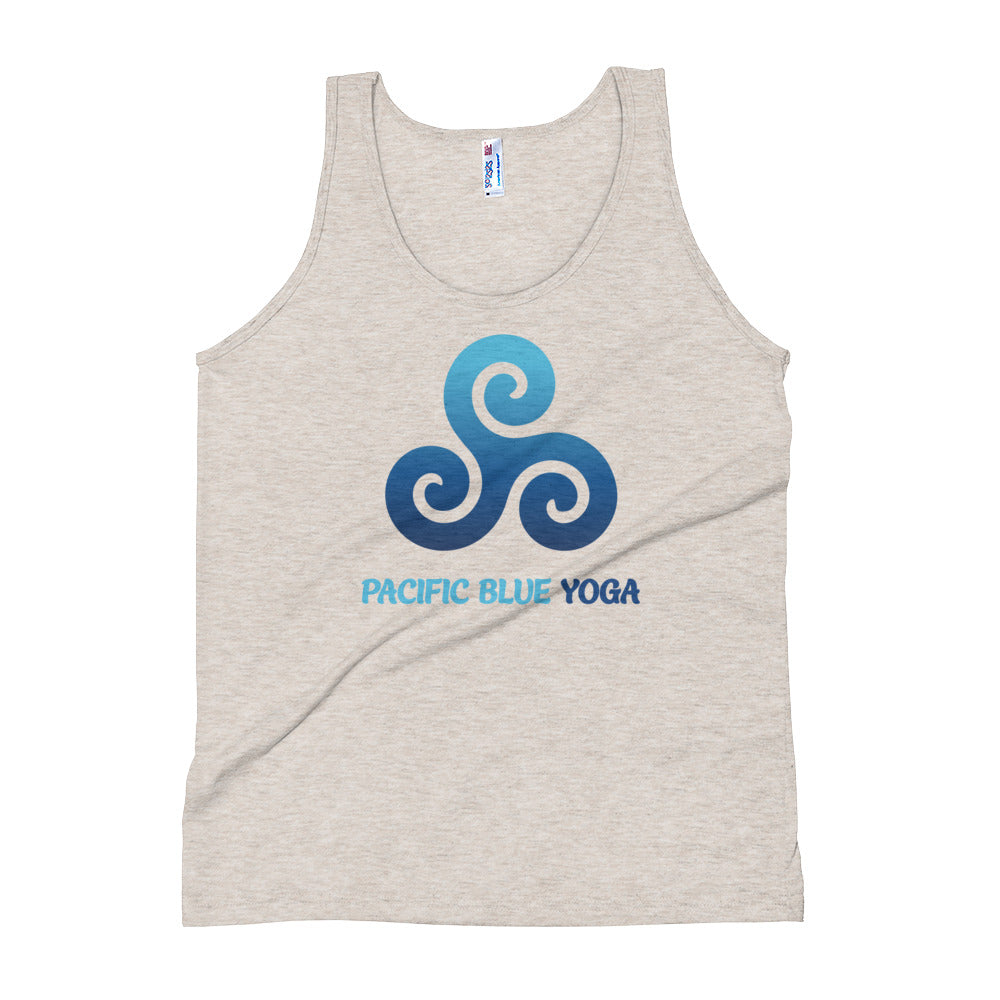Pacific Blue Yoga-Unisex Tank Top
