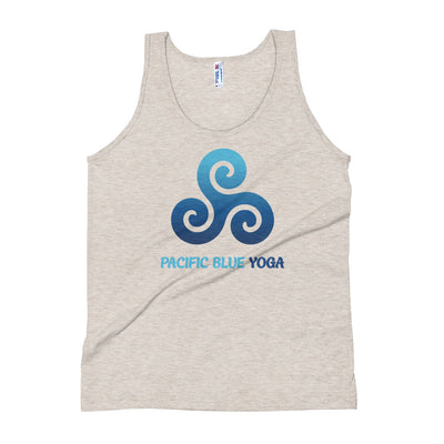 Pacific Blue Yoga-Unisex Tank Top