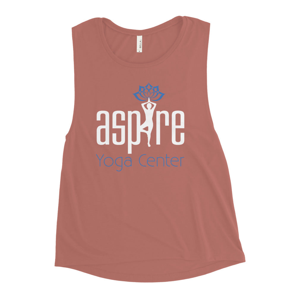 Aspire Yoga Center-Ladies’ Muscle Tank