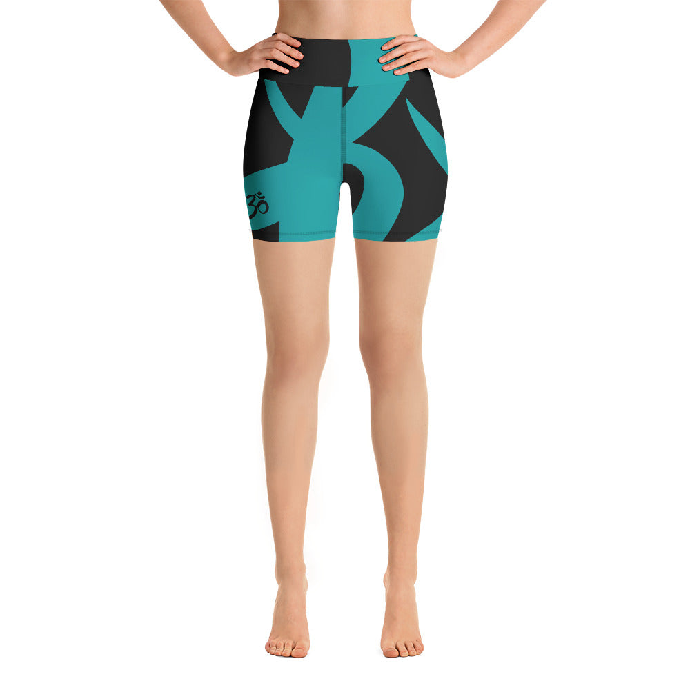 M3Yoga-Big Logo Yoga Shorts 2