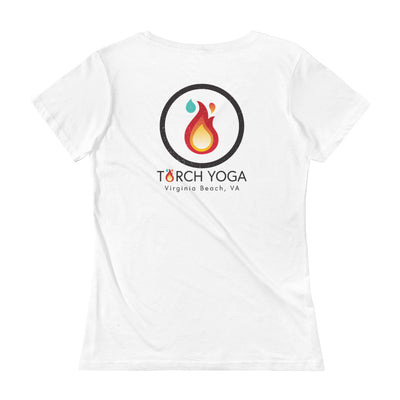 Torch Yoga VA Ladies' Scoopneck T-Shirt