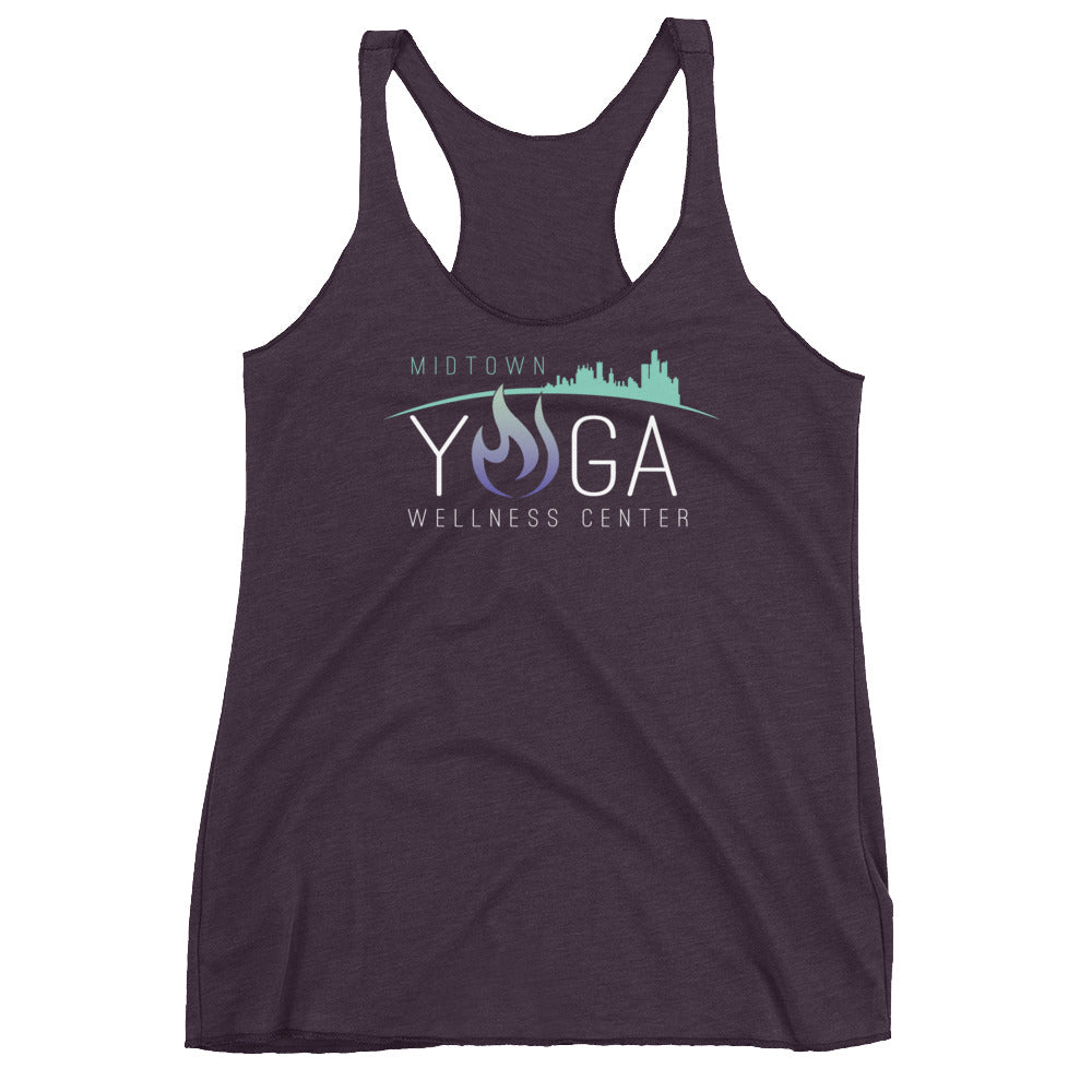 Midtown Yoga Wellness Center-Women's Racerback Tank