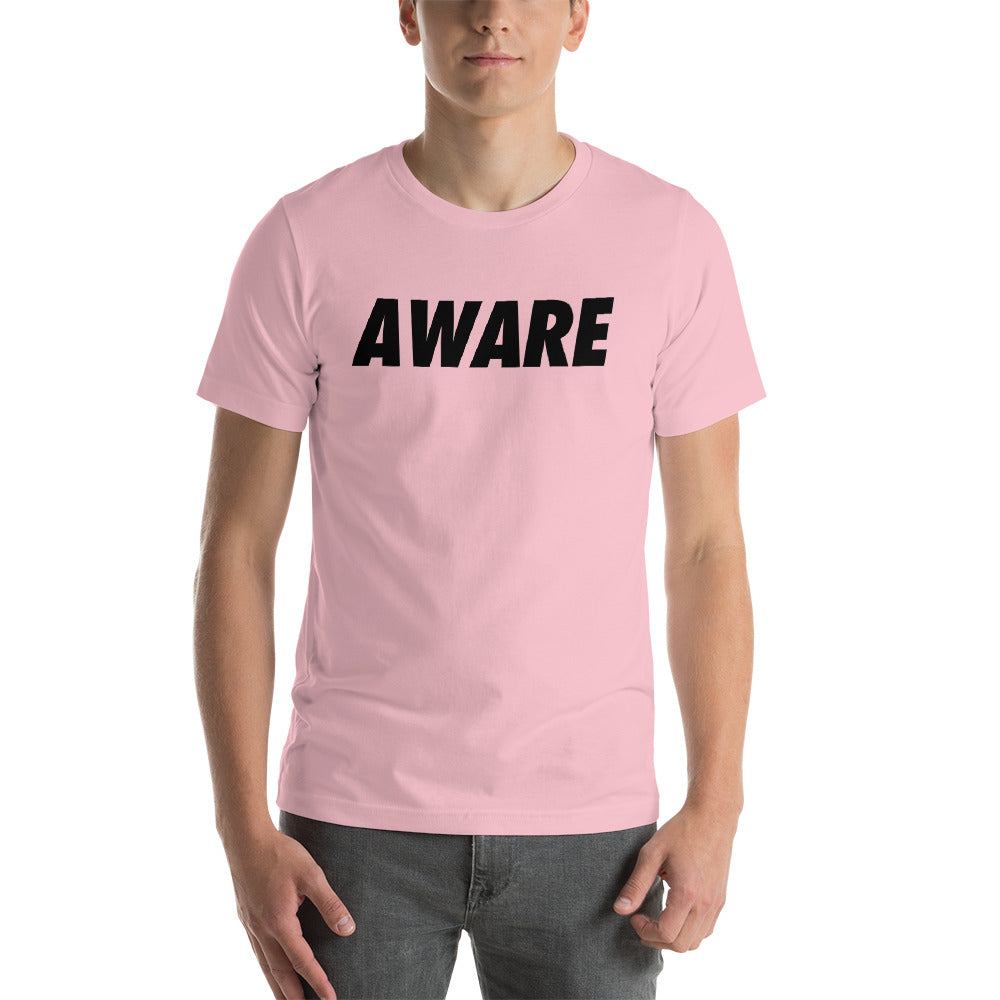 AWARE-Short-Sleeve Unisex T-Shirt