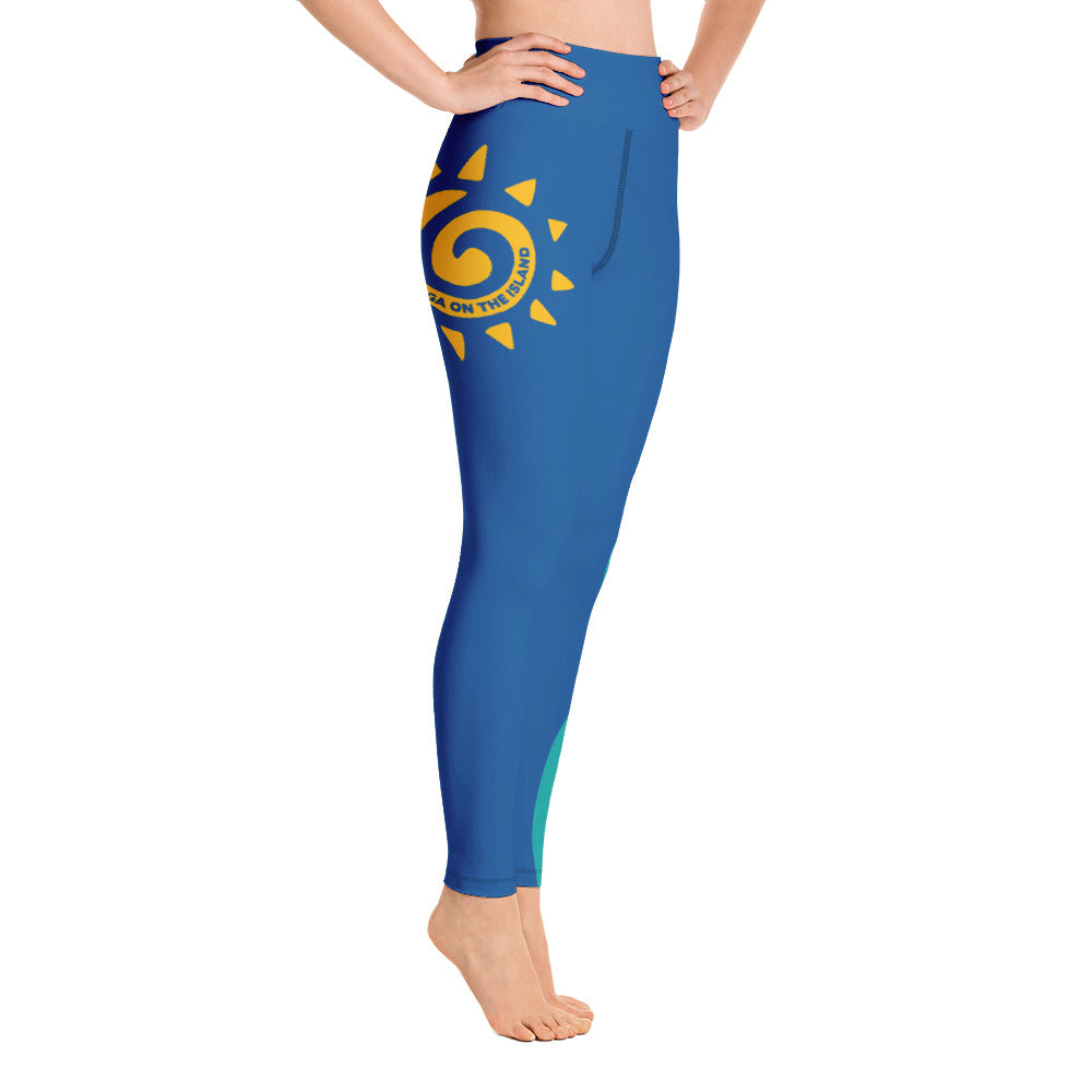 Hot Yoga On The Island-SH6 Leggings