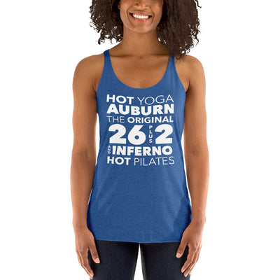 Hot Yoga Auburn-Women's Racerback Tank