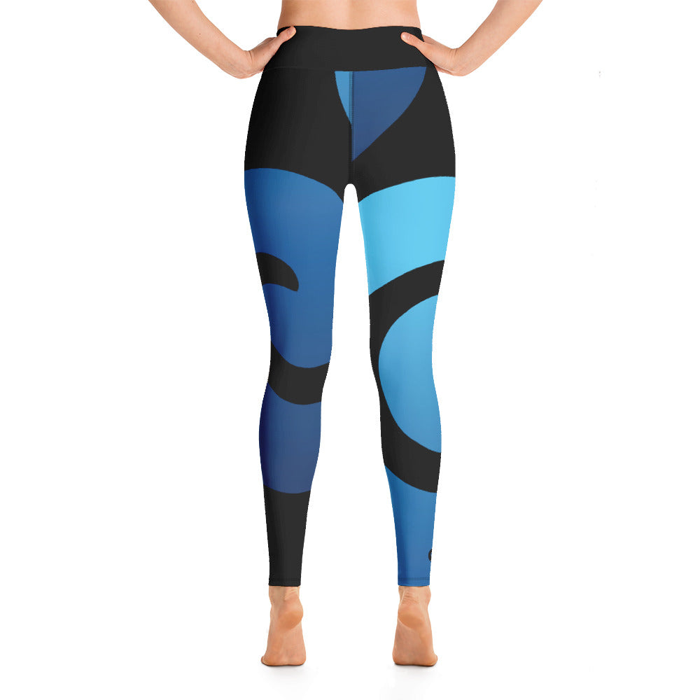 Pacific Blue Yoga-Leggings BIG1