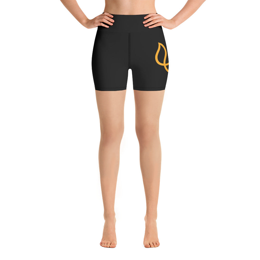 Original Hot Yoga Traverse City-Yoga Shorts
