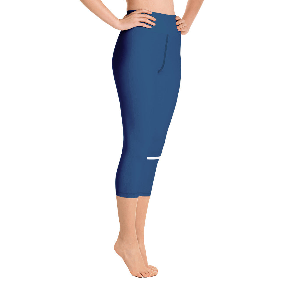 True Yoga Vermont-DTL Navy Capri