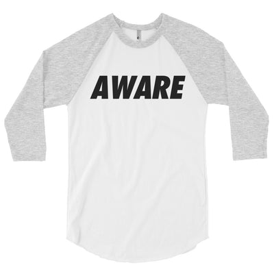 AWARE-3/4 sleeve raglan shirt
