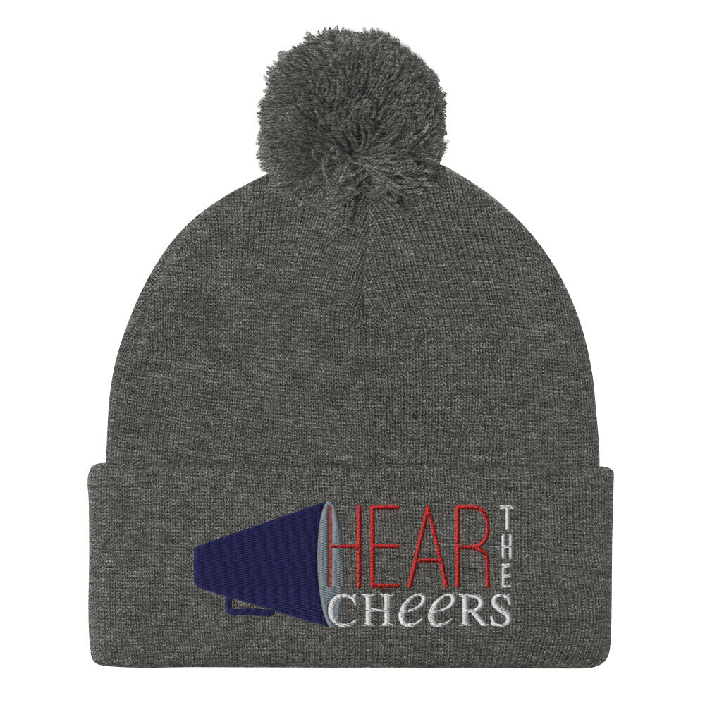 Hear The Cheers-Pom-Pom Beanie