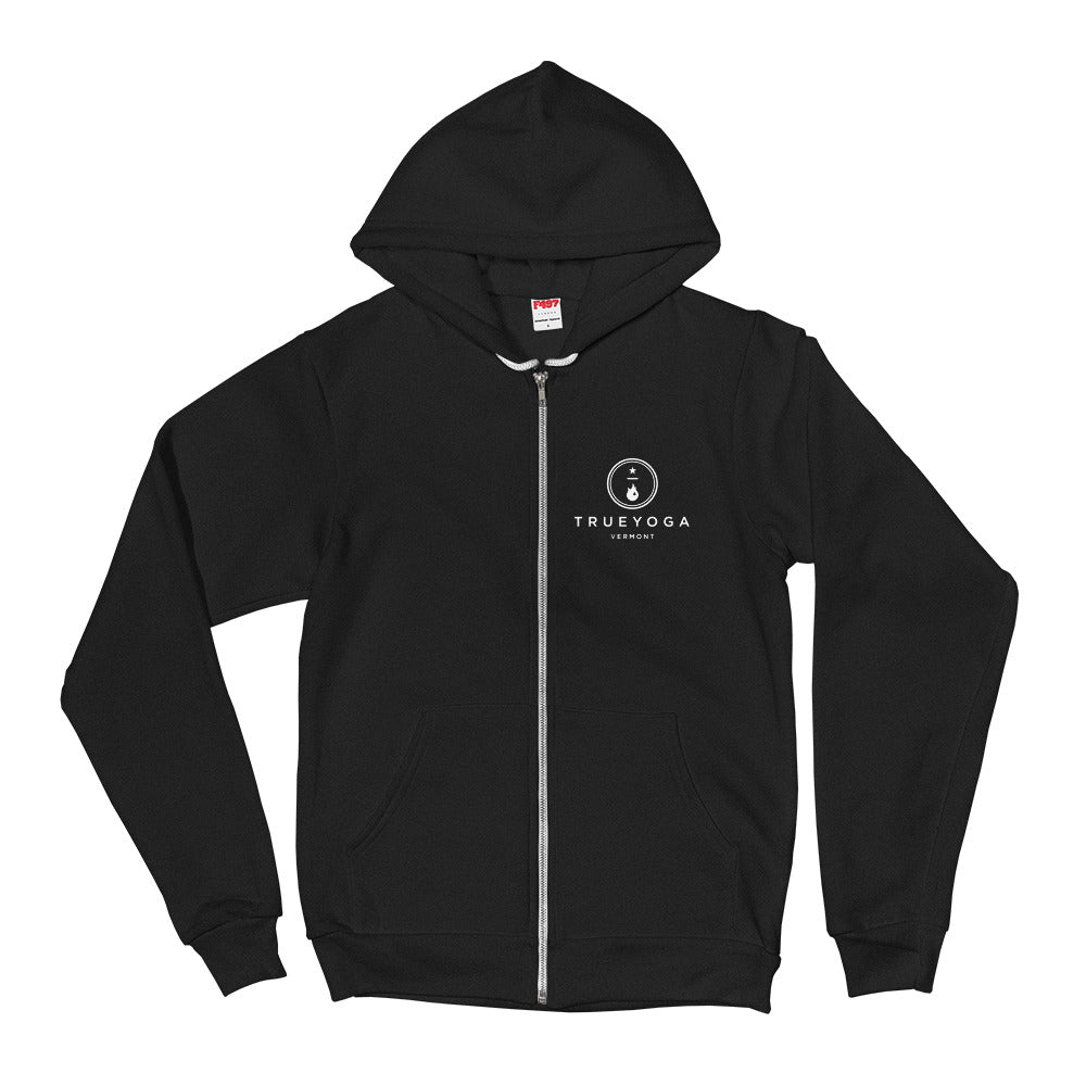 True Yoga Vermont-Unisex zip hoodie