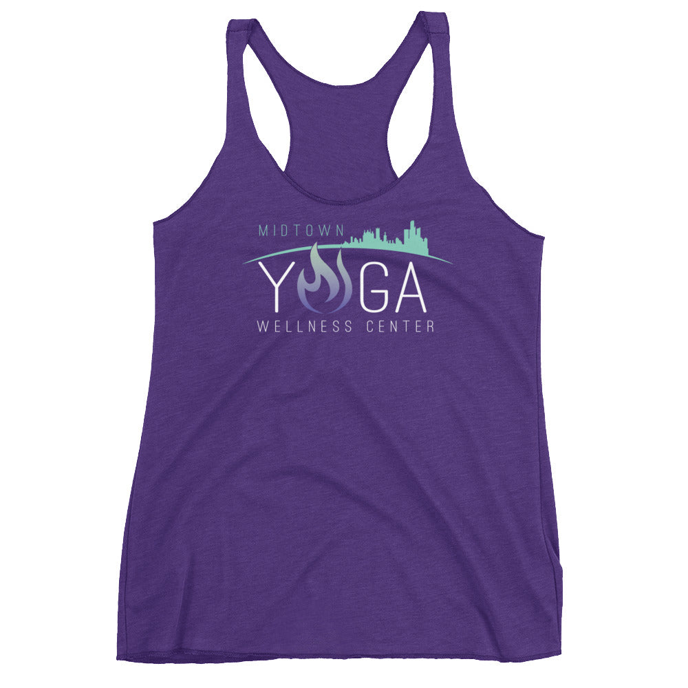 Midtown Yoga Wellness Center-Women's Racerback Tank
