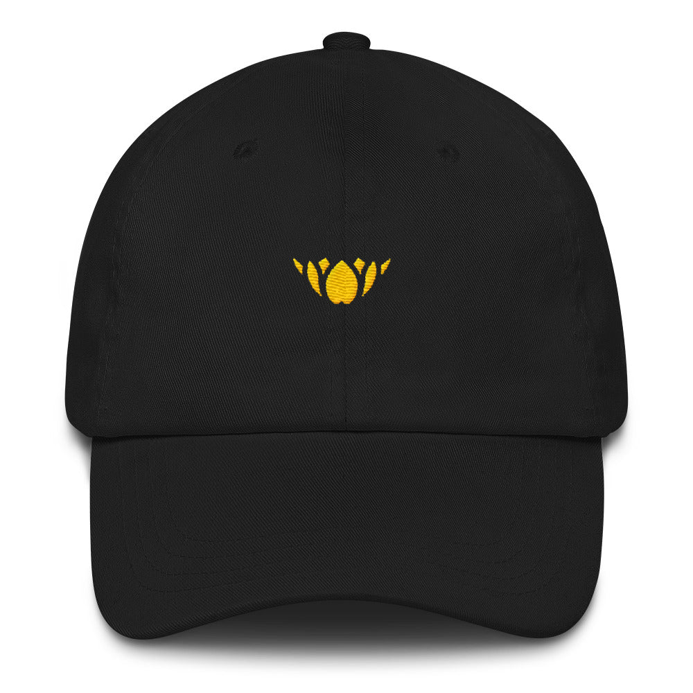 Yellow/Gold Lotus-Club hat