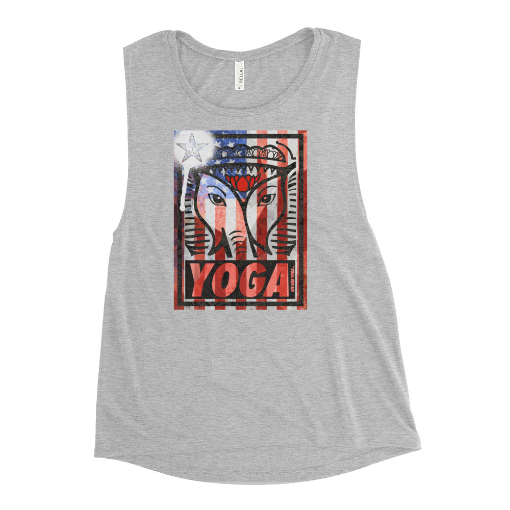 WAY USA STAMP-Ladies’ Muscle Tank