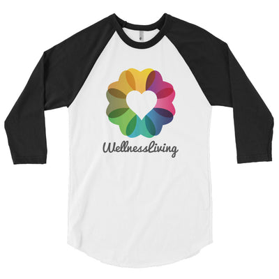 Wellness Living-3/4 sleeve raglan shirt