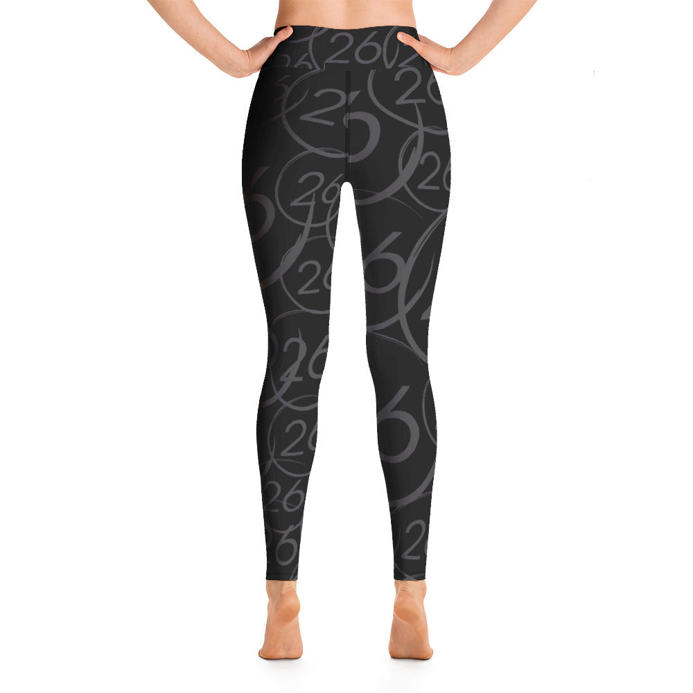 Turbo26-Leggings 26 Logo Black