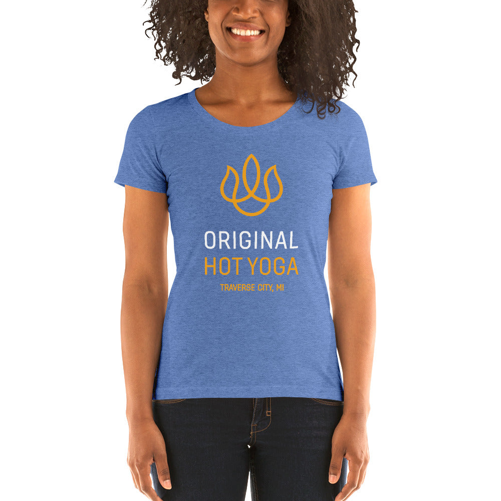 Original Hot Yoga Traverse City-Ladies' Short Sleeve T-Shirt
