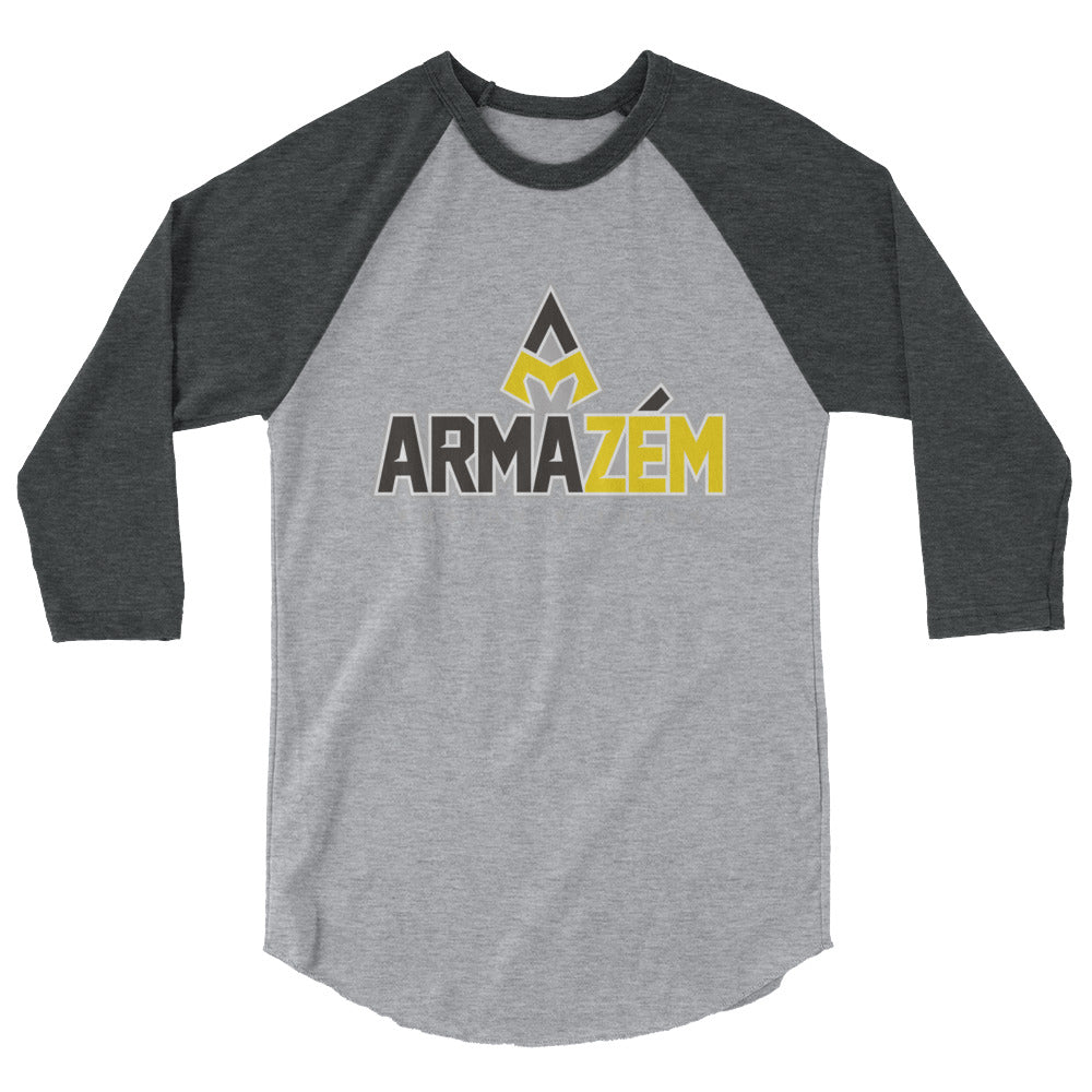 Armazém Fusion Fitness-3/4 Sleeve Raglan Shirt
