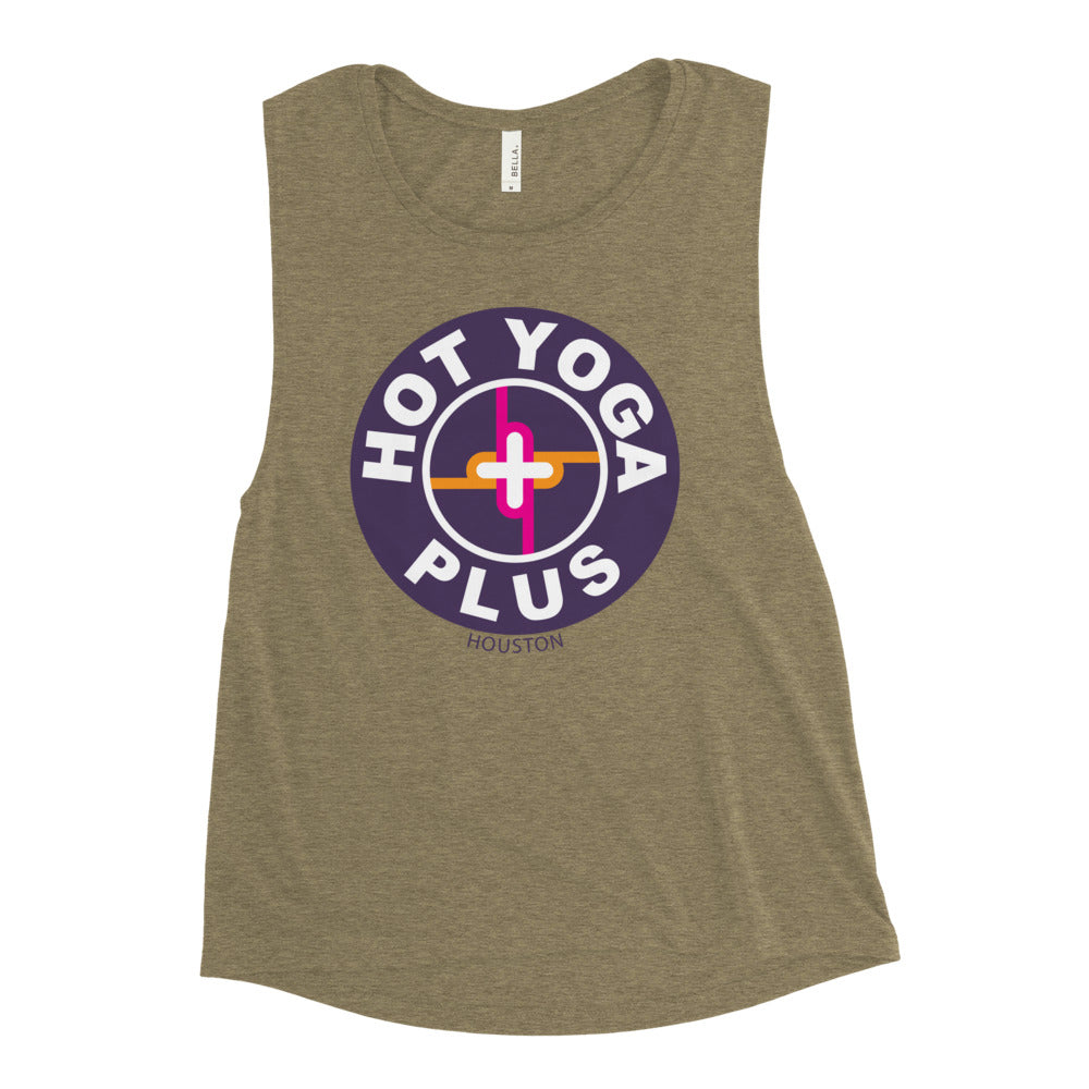 Hot Yoga Plus-Ladies’ Muscle Tank