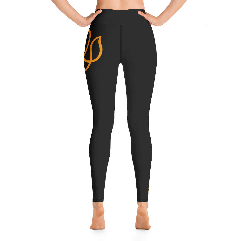 Original Hot Yoga Traverse City-Hip Logo Leggings
