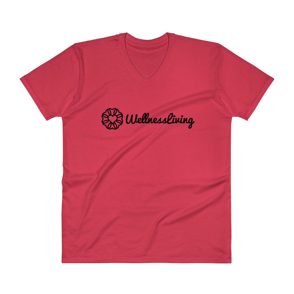 Wellness Living-V-Neck T-Shirt
