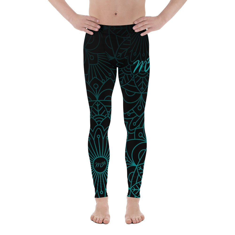 M3Yoga-Pattern Men's Leggings