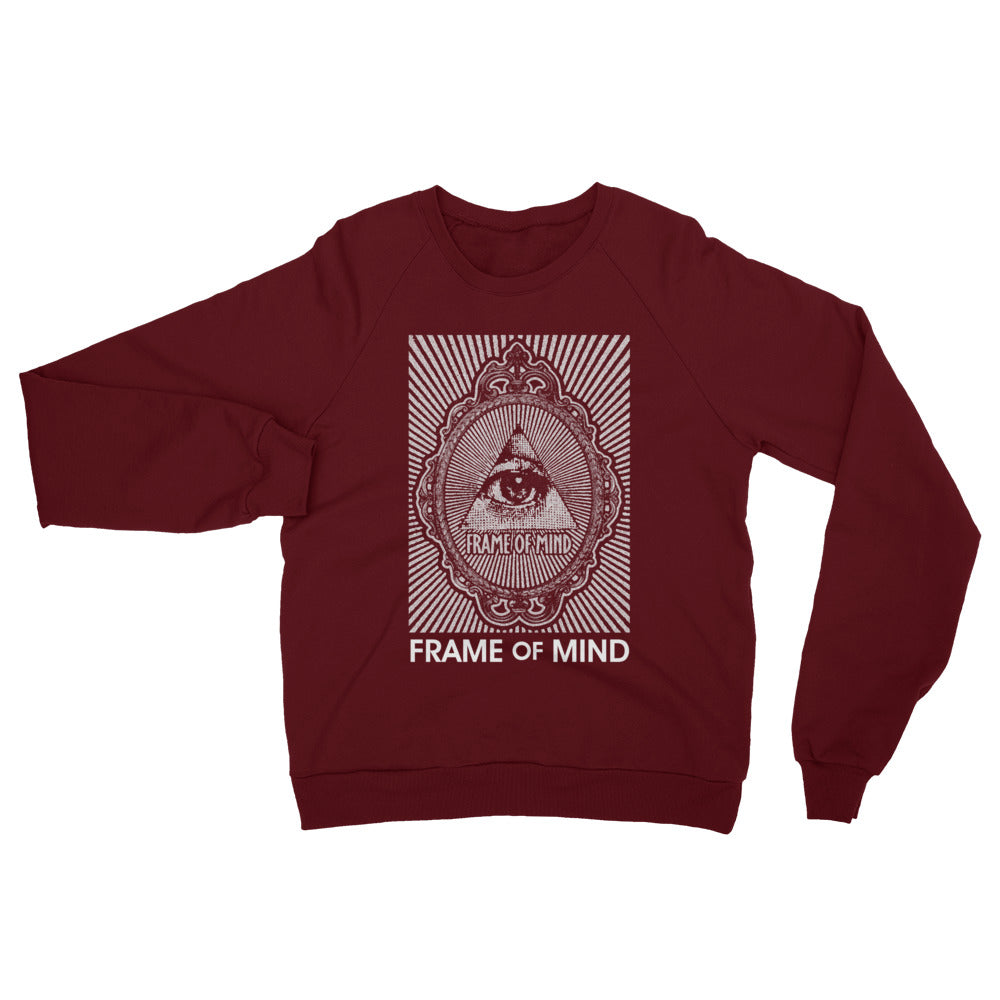 FOM EYE-Unisex California Fleece Raglan Sweatshirt