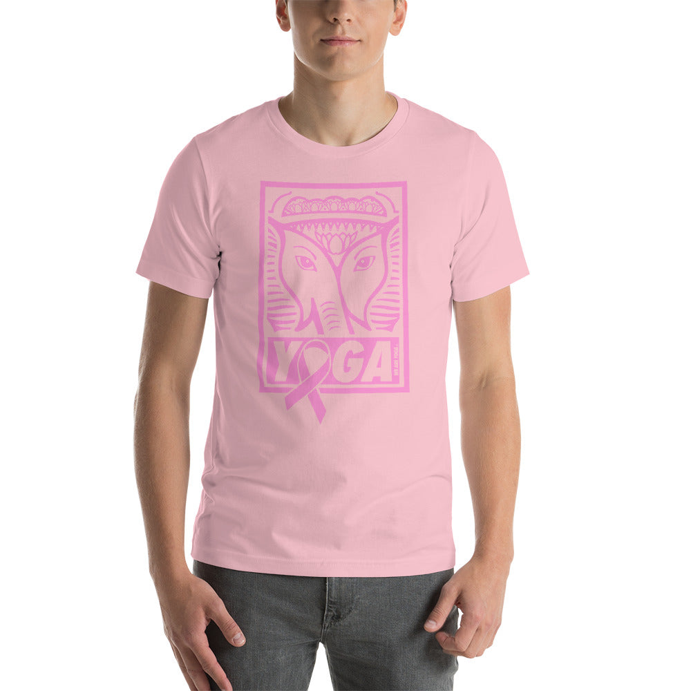 Yoga 4 the Cure Bubblegum Stamp Tee