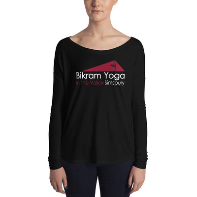 Bikram Yoga Simsbury-Ladies' Long Sleeve Tee