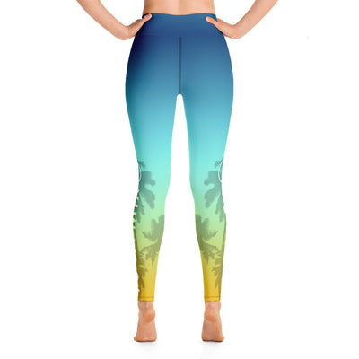 Yoga Mix-YLeg Beach1 Leggings