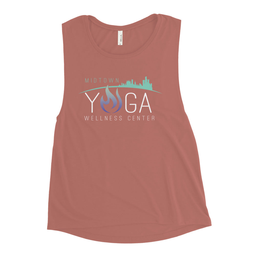 Midtown Yoga Wellness Center-Ladies’ Muscle Tank