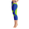 Fuse45-Blue Capri Leggings