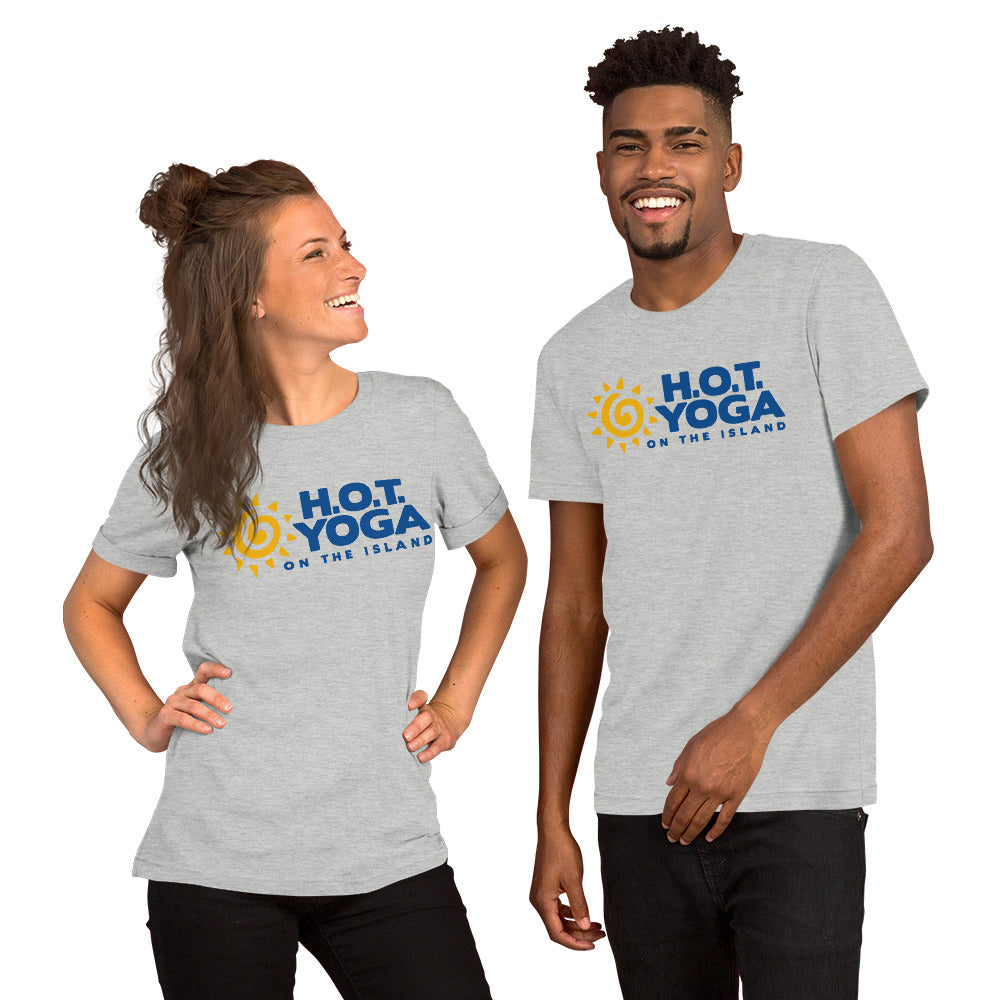 Hot Yoga On The Island-Unisex T-Shirt