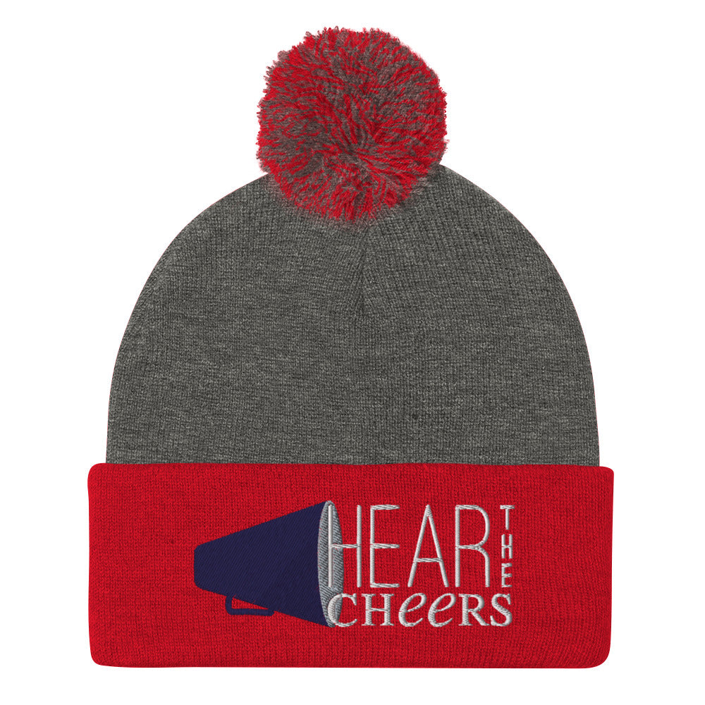Hear The Cheers-Pom-Pom Beanie