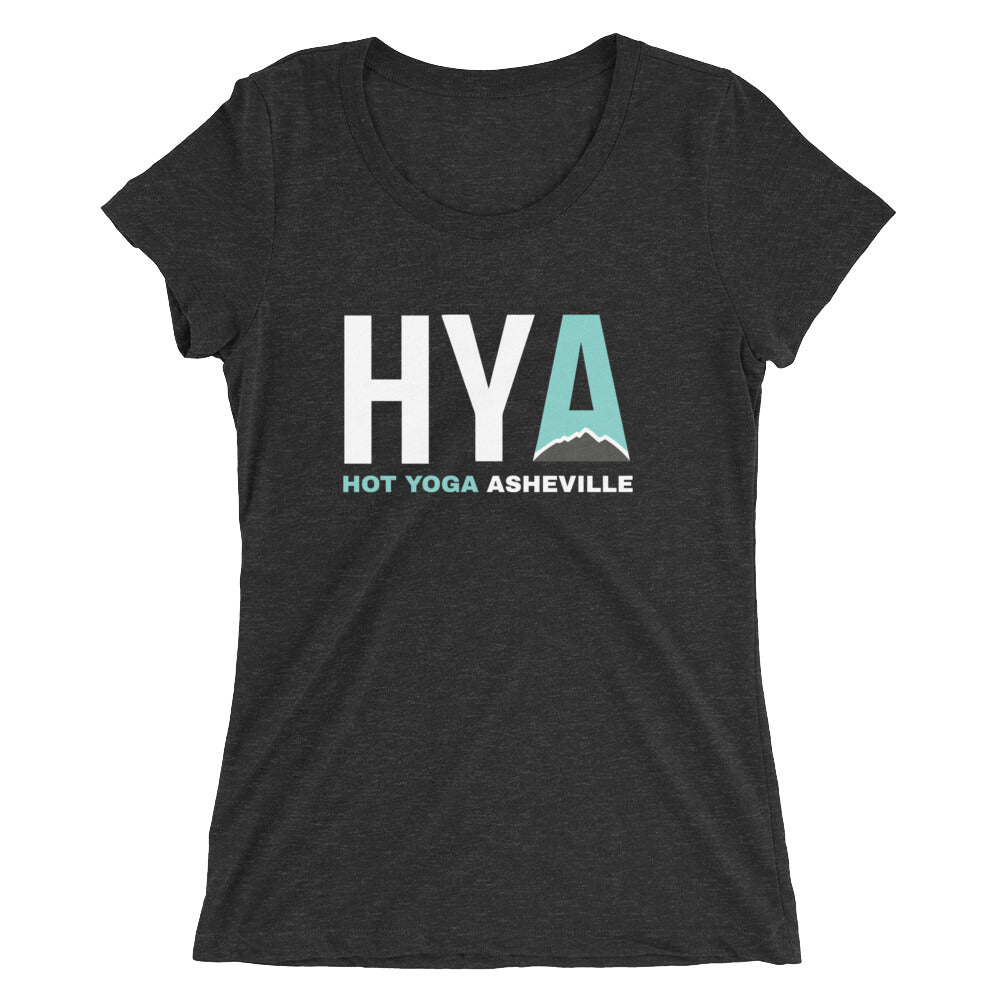 Hot Yoga Asheville-Ladies' short sleeve t-shirt